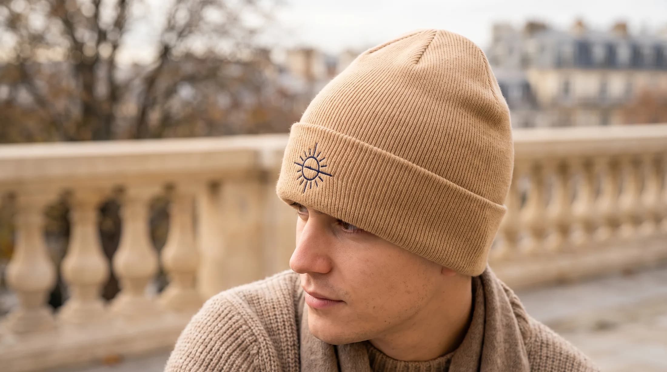 bonnet brodé à paris — Casquette Brodée Paris